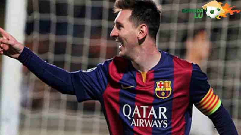 Đội hình Barca 2015 tiền đạo Lionel Messi